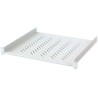 Mensola per Rack 19'' 400 mm 1U Grigia 2 punti 