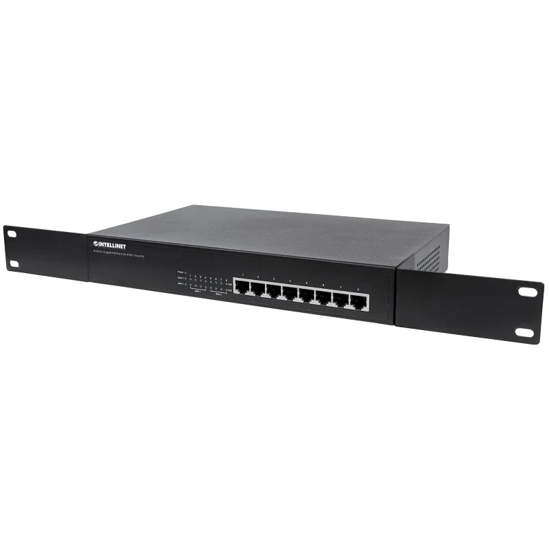 Switch 8 porte Gigabit PoE+