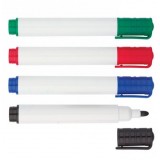 Pennarelli 4 colori per lavagna magnetica