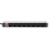 Multipresa per rack 19'' 8 posti con interruttore