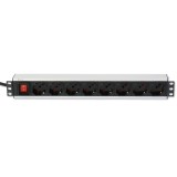 Multipresa per rack 19'' 8 posti con interruttore