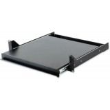 Mensola Estraibile per Rack Porta Tastiera 2U Nera