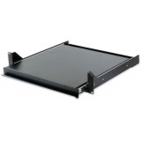 Mensola Estraibile per Rack Porta Tastiera 2U Nera