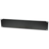 Pannello Cieco per Armadi Rack 19'' Nero 2 Unit&agrave;