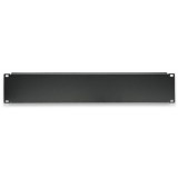 Pannello Cieco per Armadi Rack 19'' Nero 2 Unit&agrave;