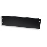 Pannello Cieco per Armadi Rack 19'' Nero 3 Unit&agrave;