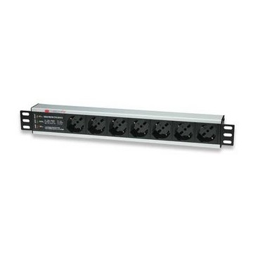 Multipresa 7 Posti da Rack 19'' con Protezione