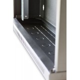 Armadio Rack 19'' Flat a muro p.30cm 12 unit&agrave; sezione unica Grigio