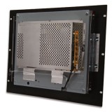 Monitor LCD 17'' Touch Screen per Rack 19'' 8 Unit&agrave; Nero