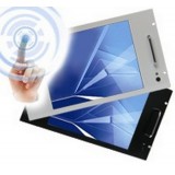 Monitor LCD 17'' Touch Screen per Rack 19'' 8 Unit&agrave; Nero