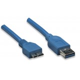 Cavo USB 3.0 Superspeed A/Micro B 1 m