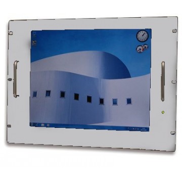 Monitor LCD 17'' per Rack 19'' 8 Unit&agrave; Grigio