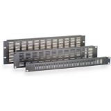 Pannello di Chiusura Ventilato 2 unita' Nero