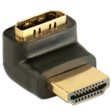 Adattatore HDMI M/F 90&deg; verso il basso