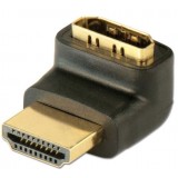 Adattatore HDMI M/F 90&deg; verso il basso