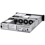 Chassis Industriale da Rack 19'' 2U Nero
