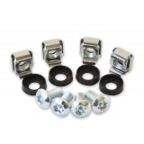 Kit set 50 Viti Torx T30, 50 Dadi e 50 Rondelle per Montaggio Rack