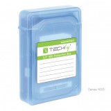Scatola di Protezione per 1 HDD 3,5'' Azzurro Trasparente