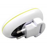 Caricatore USB 4 porte 2,5A Smartphone/Tablet Bianco