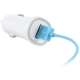 Caricatore da Auto 1p USB con uscita 5V / 1Ah Bianco