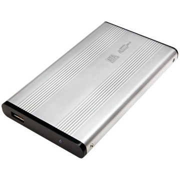 Box HDD Esterno SATA 2.5'' USB 2.0 Grigio