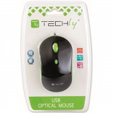 Mouse Ottico USB 800-1600 dpi Nero/Verde