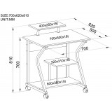 Scrivania per Computer Compact