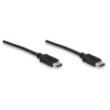 Cavo Audio/Video DisplayPort M/M 1 m Nero