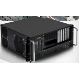 Chassis Industriale Rack 19''/Desktop 4U Ultra Compatto Nero