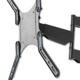 Supporto a Muro Ultra Slim per TV LED LCD 23-55'' Full Motion Nero