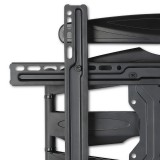 Supporto a Muro Ultra Slim per TV LED LCD 40-80'' Full Motion Nero