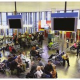 Supporto Telescopico Universale a Soffitto per TV LED LCD 32-55''