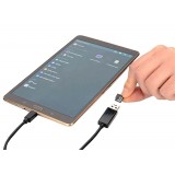 Cavo OTG per Trasmissione dati e Ricarica USB 2.0 con Slot Micro SD