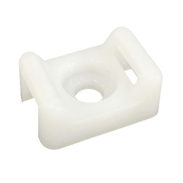 Base a Sella 17.8x12.7x8.2 mm per Fascette 100 Pz Beige