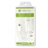 Cavo Convertitore Adattatore da USB-C M a Gigabit Ethernet