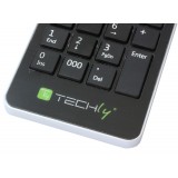 Tastierino Numerico USB Slim 23 Tasti Nero