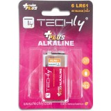 Blister 1 Batteria Power Plus Alcalina 6LR61 9V