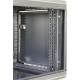 Armadio Rack 19'' a muro 9 unit&agrave; prof.450 Nero da Assemblare Techly