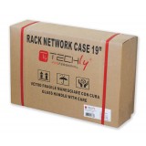 Armadio Rack 19'' a muro 12 unit&agrave; prof.600 Nero da Assemblare Techly