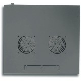 Armadio Rack 19'' a Muro 6U prof. 450 Nero Assemblato