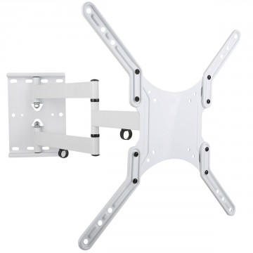 Supporto a Muro Ultra Slim per TV LED LCD 23-55'' Bianco