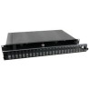 Cassetto Ottico 19'' 24 porte SC Duplex Nero Fisso 