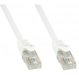 Cavo di rete Patch in CCA Cat.6 Bianco UTP 0,25m
