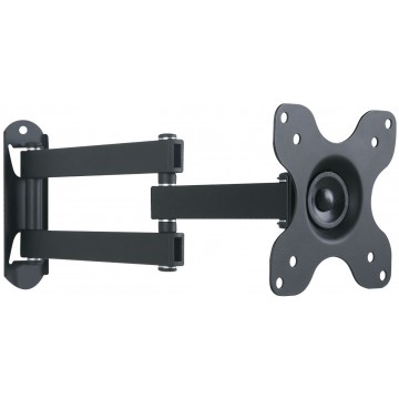 Supporto a Muro per TV LED LCD 13-30'' Full-Motion Nero