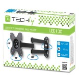 Supporto a Muro per TV LED LCD 13-30'' Full-Motion Nero