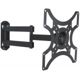 Supporto a Muro per TV LED LCD 19-37'' Full-Motion Nero