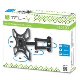 Supporto a Muro per TV LED LCD 19-37'' Full-Motion Nero