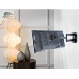 Supporto a Muro per TV LED LCD 19-37'' Full-Motion Nero