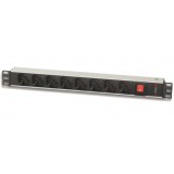 Multipresa 8 Posti da Rack 19'' Connettore C14 con Interruttore 1 HE