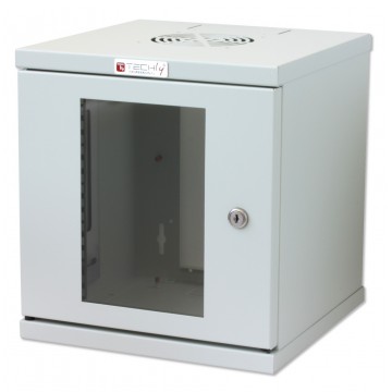 Armadio Rack 10'' a muro 6 unit&agrave; Grigio